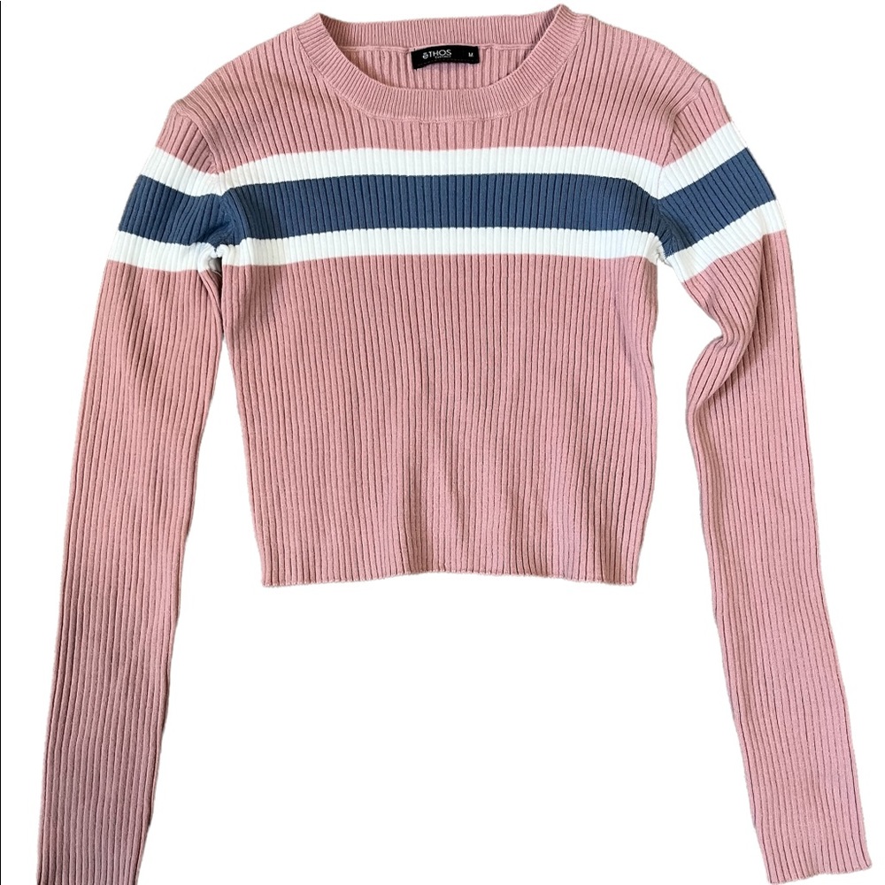 Long Sleeved Cropped Sweater